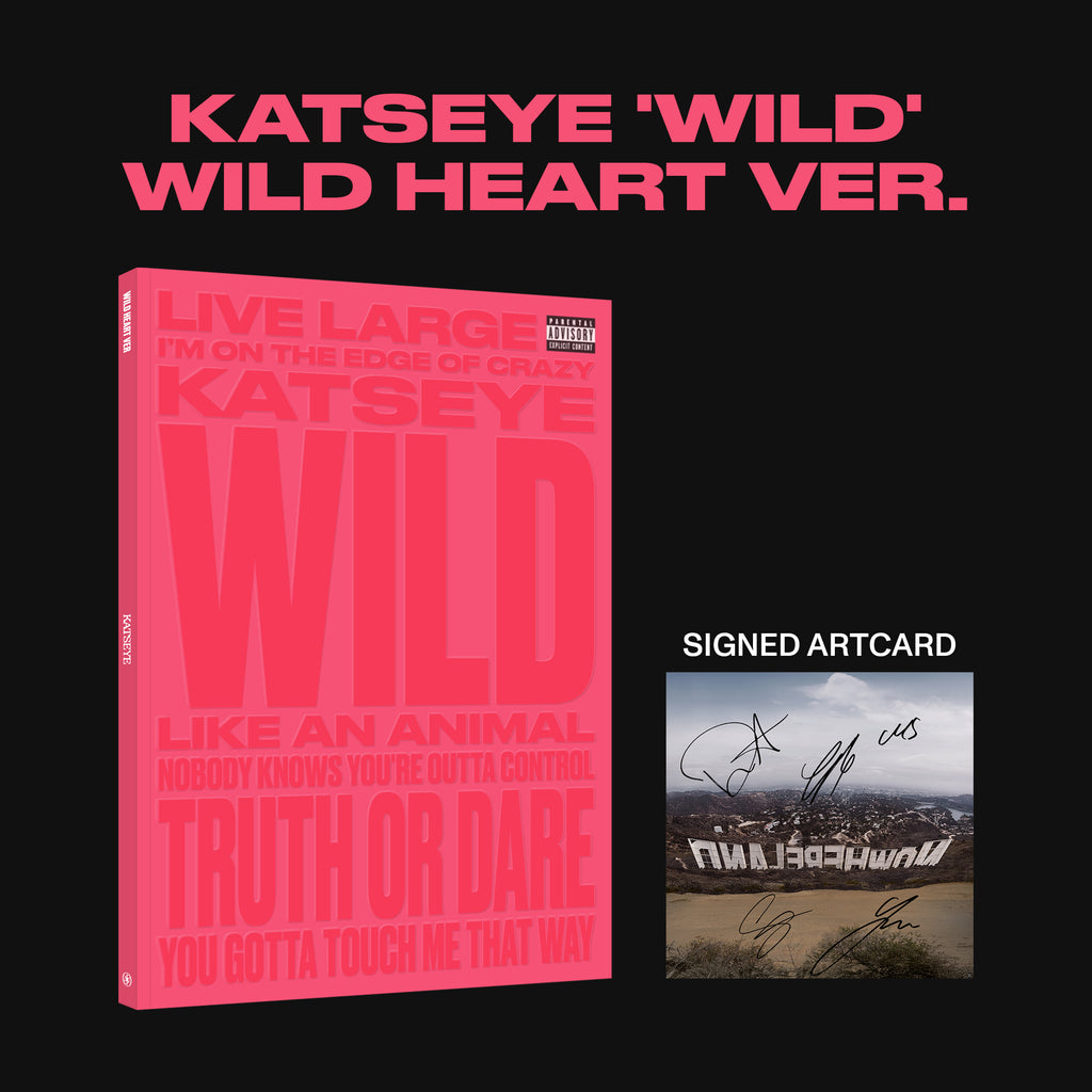 WILD | CD Standard (Wild Heart ver.) + Card Autografata