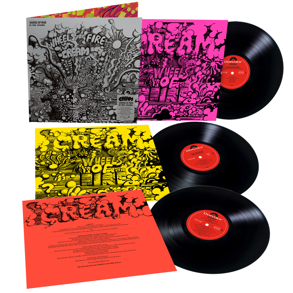 Wheels of Fire: In The Studio | 3LP Box Set