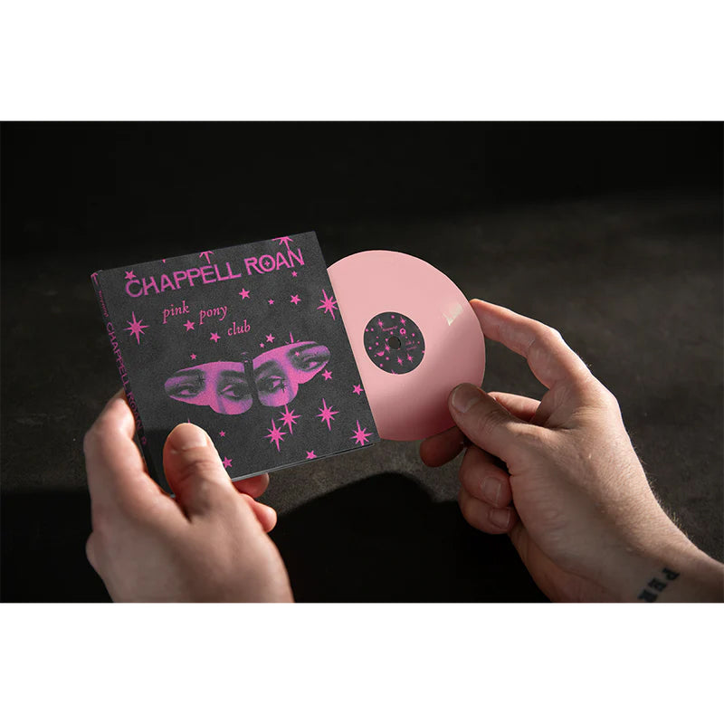 la dimensione del tiny vinyl edition rosa di chappell roan