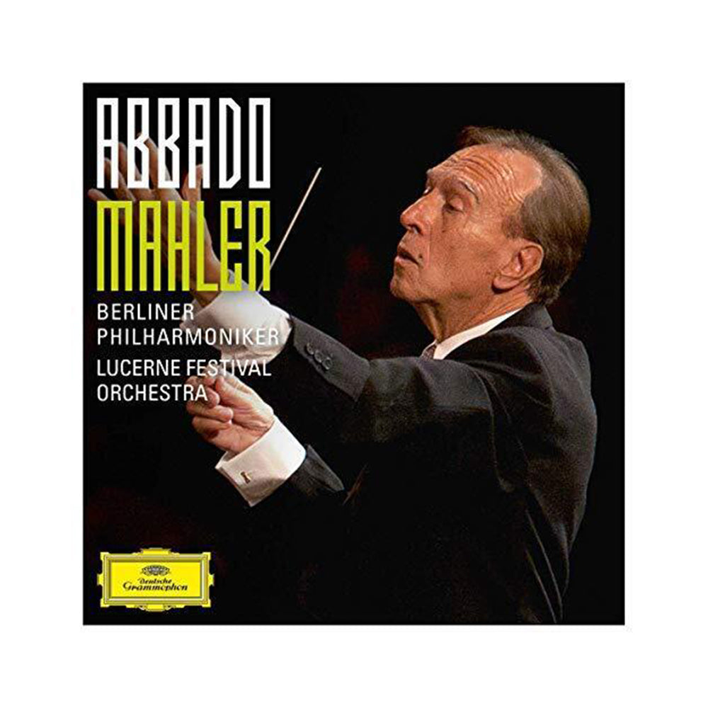 Cover del cofanetto con 11 CD dell'interpretazione del Maestro Claudio Abbado delle 9 sinfonie di Mahler