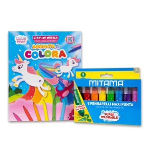 Il Mondo degli Unicorni Magici - Ascolta e Colora | Libro da colorare