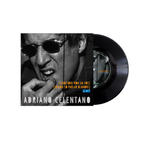 vinile 45 giri singolo di adriano celentano l'emozione non ha voce dell'album io non so parlar d'amore