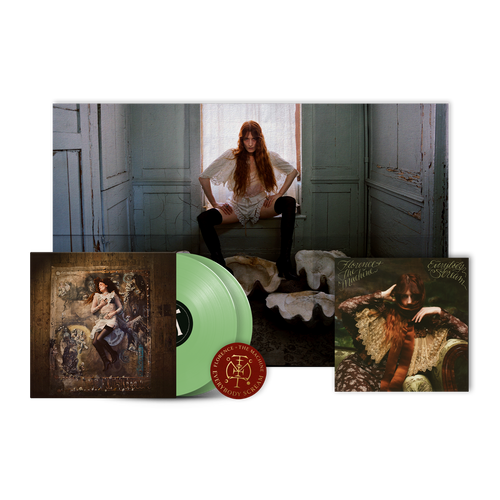 florence and the machine nuovo album doppio vinile colorato verde con poster e inserto personalizzato con foto di florence