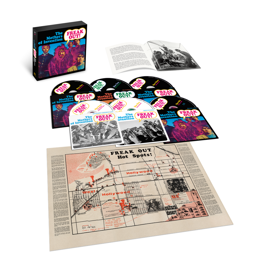 Freak Out! (60th Anniversary) | 5CD + Blu-ray Audio Super Deluxe Edition Box Set