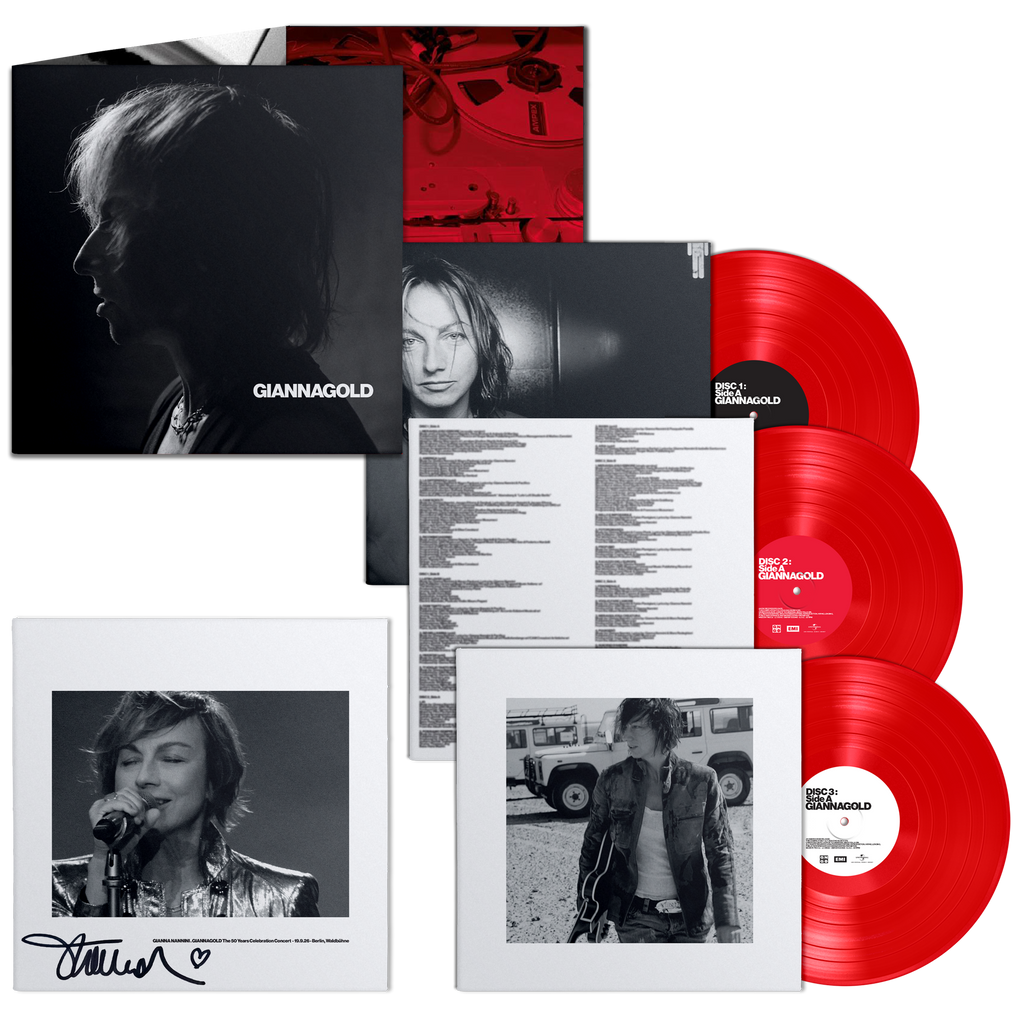 GIANNAGOLD | Triplo Vinile Colorato Autografato Numerato