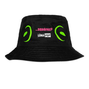 cappellino cotone modello pescatore dei lunapop album squerez con gli occhi della rana della grafica di copertina dell'album