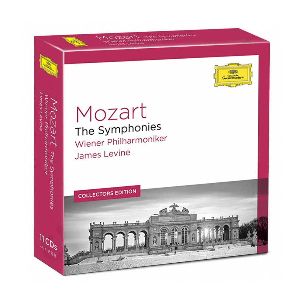 Cofanetto per collezionisti che comprende 11 CDle Sinfonie di Mozart interpretate da James Levine