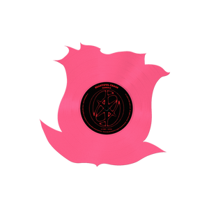 gabriela singolo delle katseye su vinile colorato a forma di rosa special edition