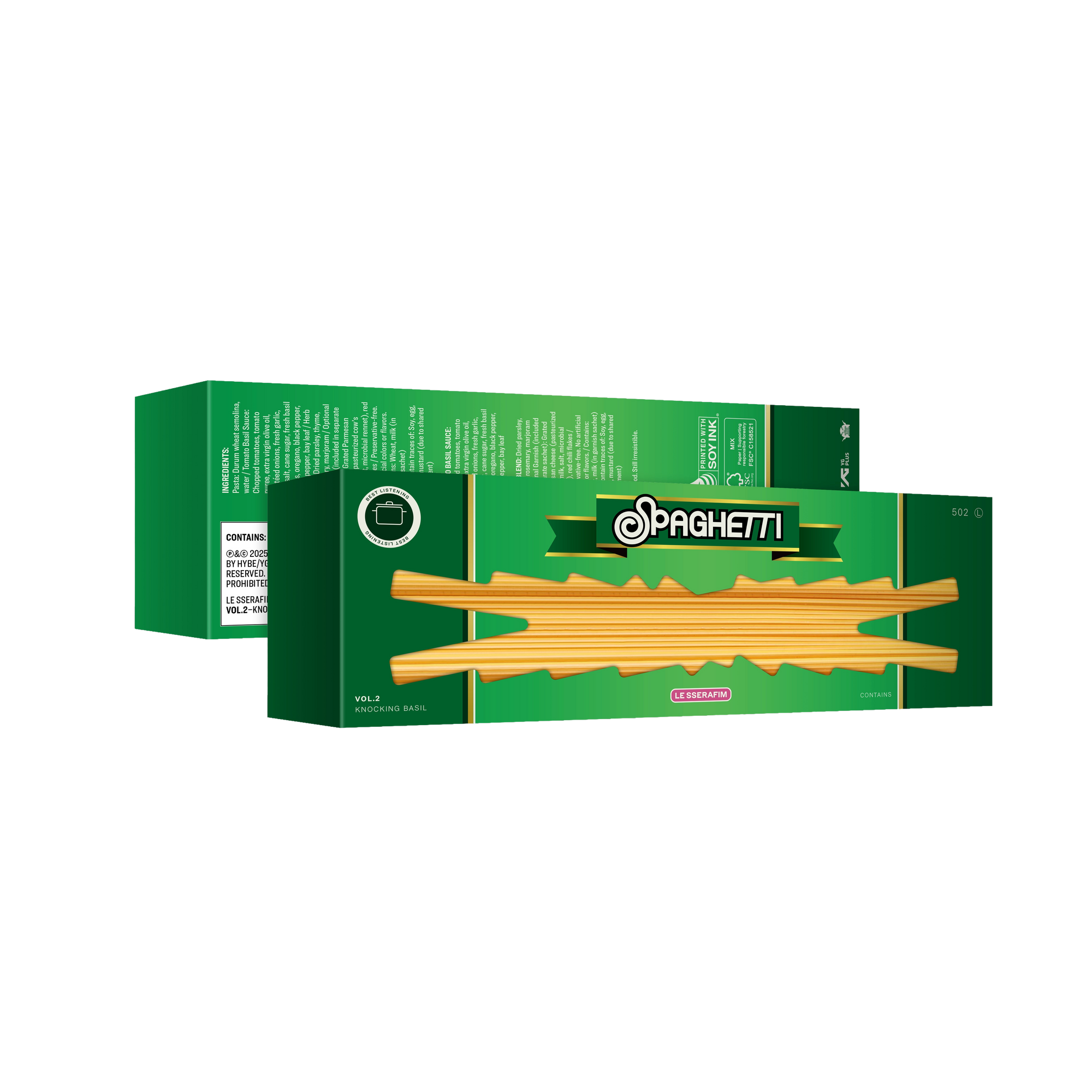 SPAGHETTI | CD Knocking Basil version