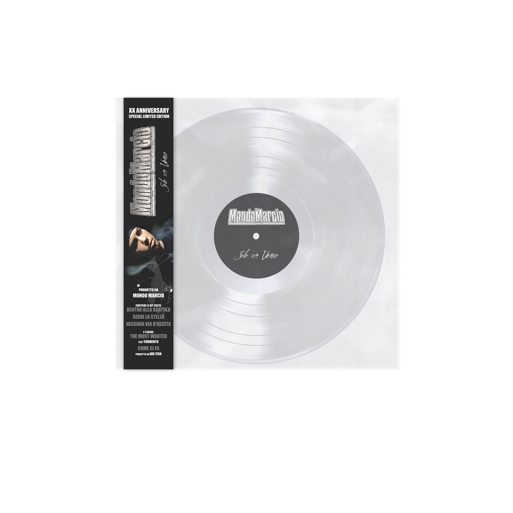 Solo Un Uomo (XX Anniversary) | Doppio Vinile Crystal