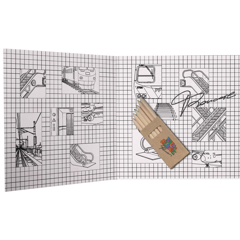 Tarek da Colorare | Doppio Vinile Autografato Numerato + Set di Matite