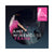 vinile con storica copertina fucsia di amy winehouse giovane che tiene cane al guinzaglio