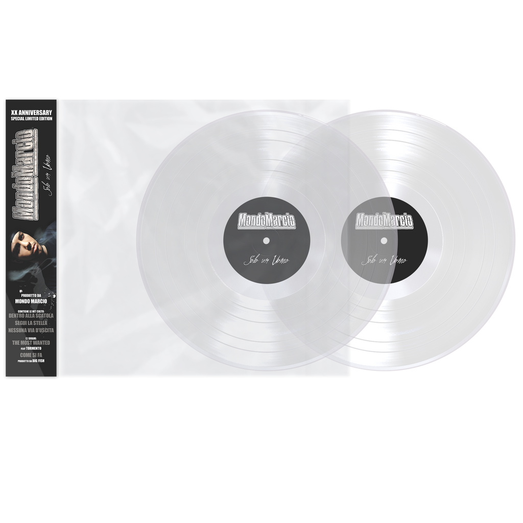 Solo Un Uomo (XX Anniversary) | Doppio Vinile Crystal