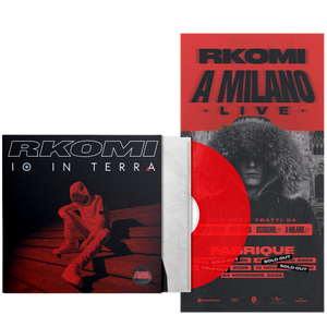 Io In Terra (A Milano) | Vinile Colorato Alt Cover + Poster Autografato