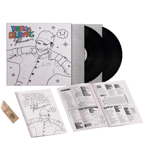 Tarek da Colorare | Doppio Vinile Autografato Numerato + Set di Matite