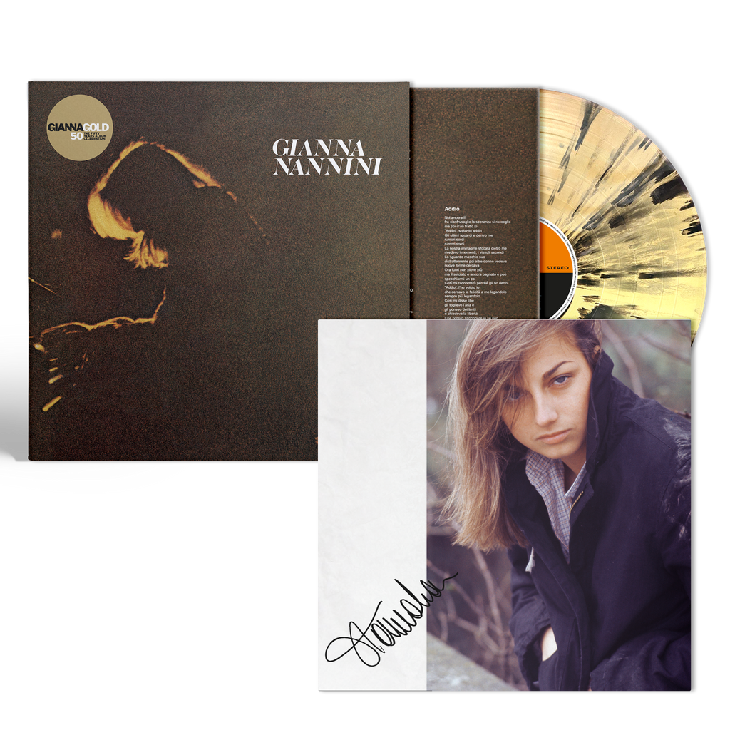 Gianna Nannini (GiannaGold Edition) | Vinile Colorato Numerato + Card Autografata