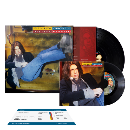 Destino Paraiso (30° Anniversario) | Vinile Numerato  + Poster Autografato + Vinile 7''