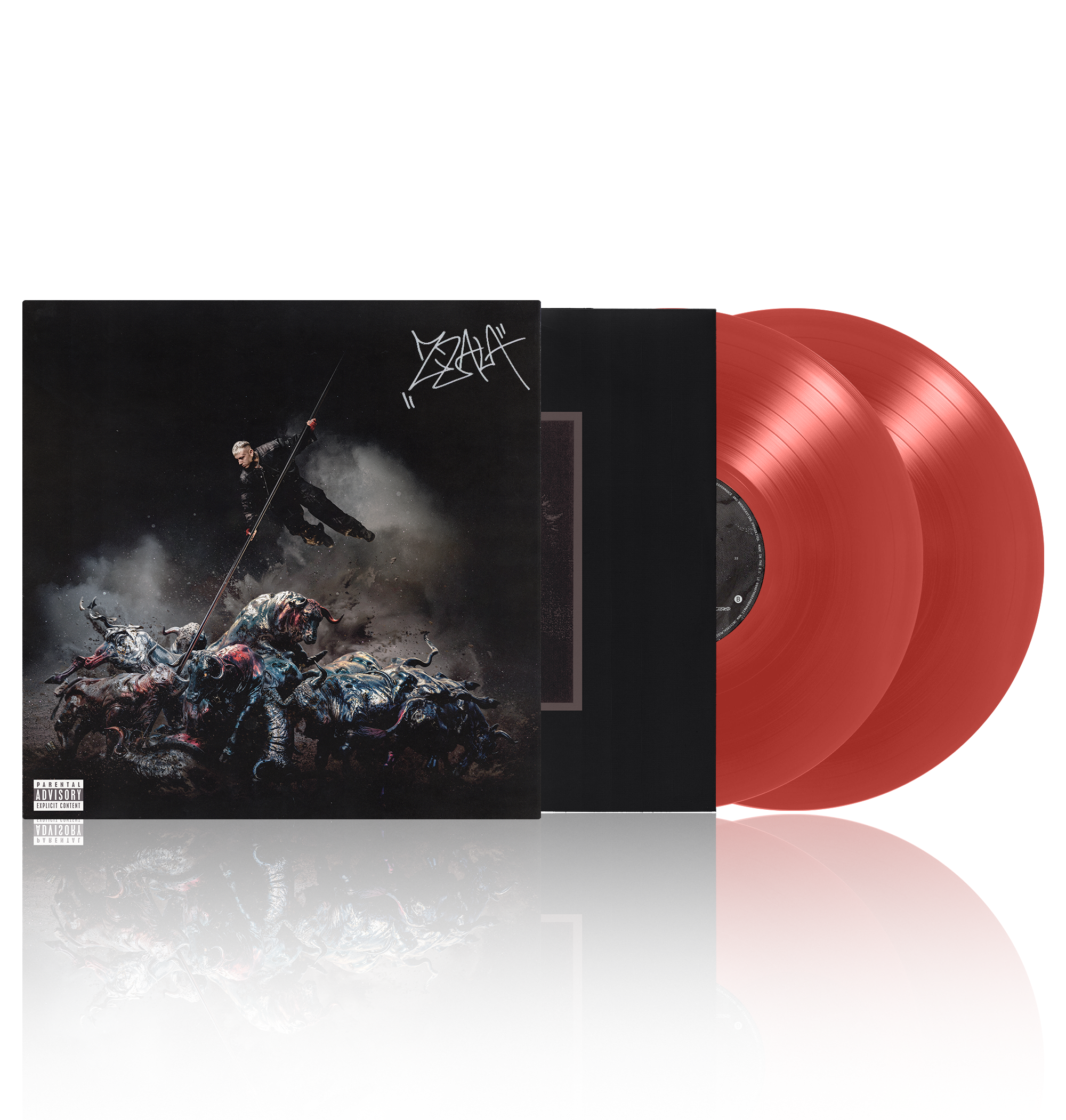 LOCURA | 2LP Rosso Autografato LAZZA