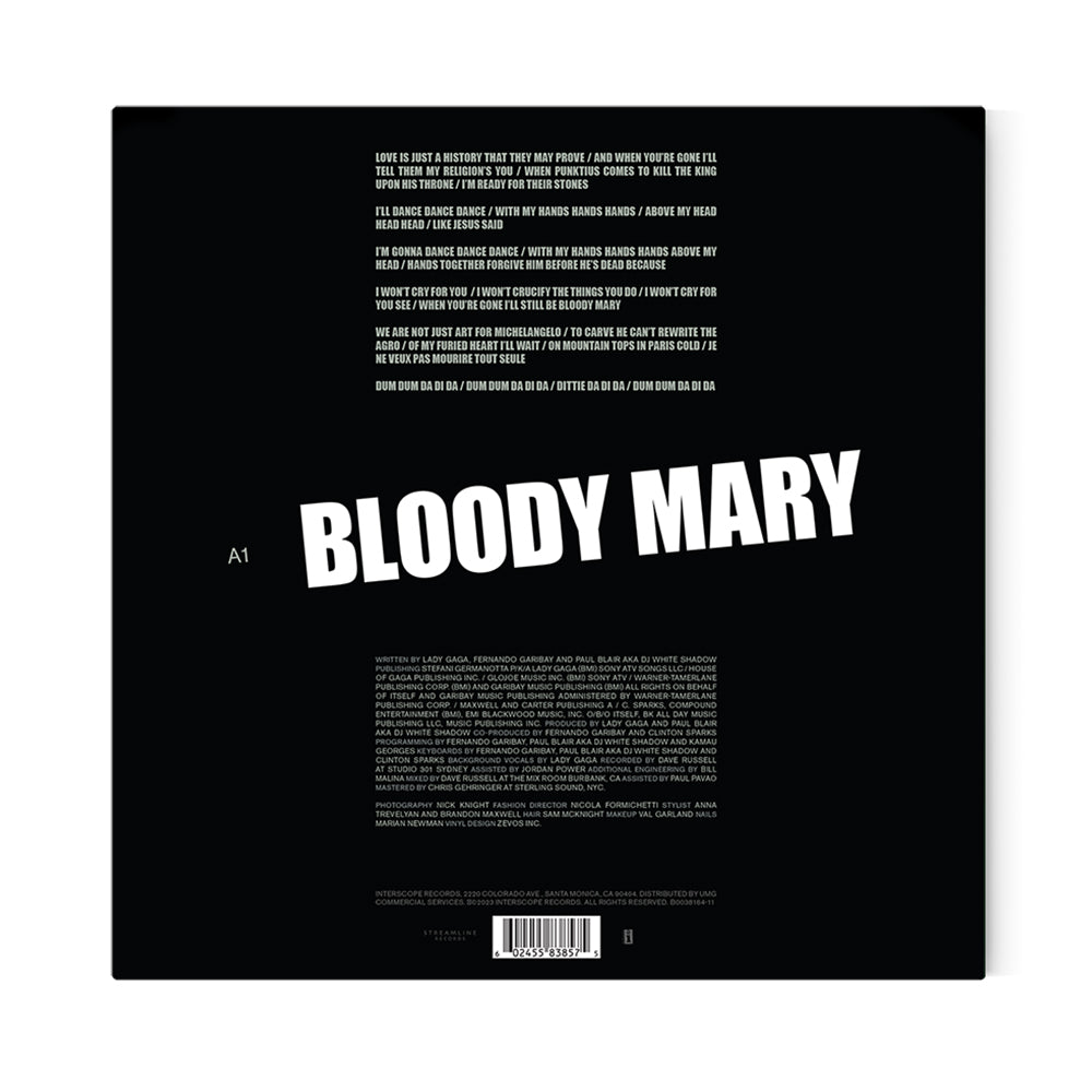 BLOODY MARY | Vinile Glow In The Dark