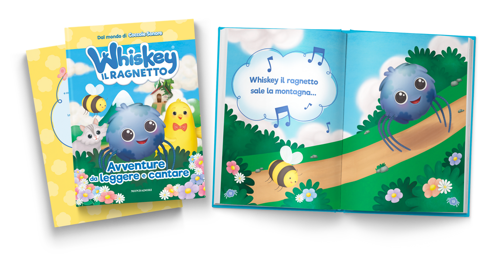 Whiskey Il Ragnetto - Avventure Da Leggere E Cantare | Libro