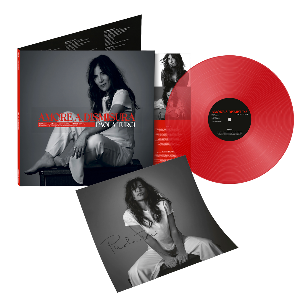 Amore a dismisura | Vinile Colorato Numerato Autografato Collector’s Edition