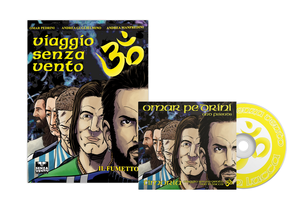 Viaggio Senza Vento - Live In Lucca | CD Numerato + Fumetto