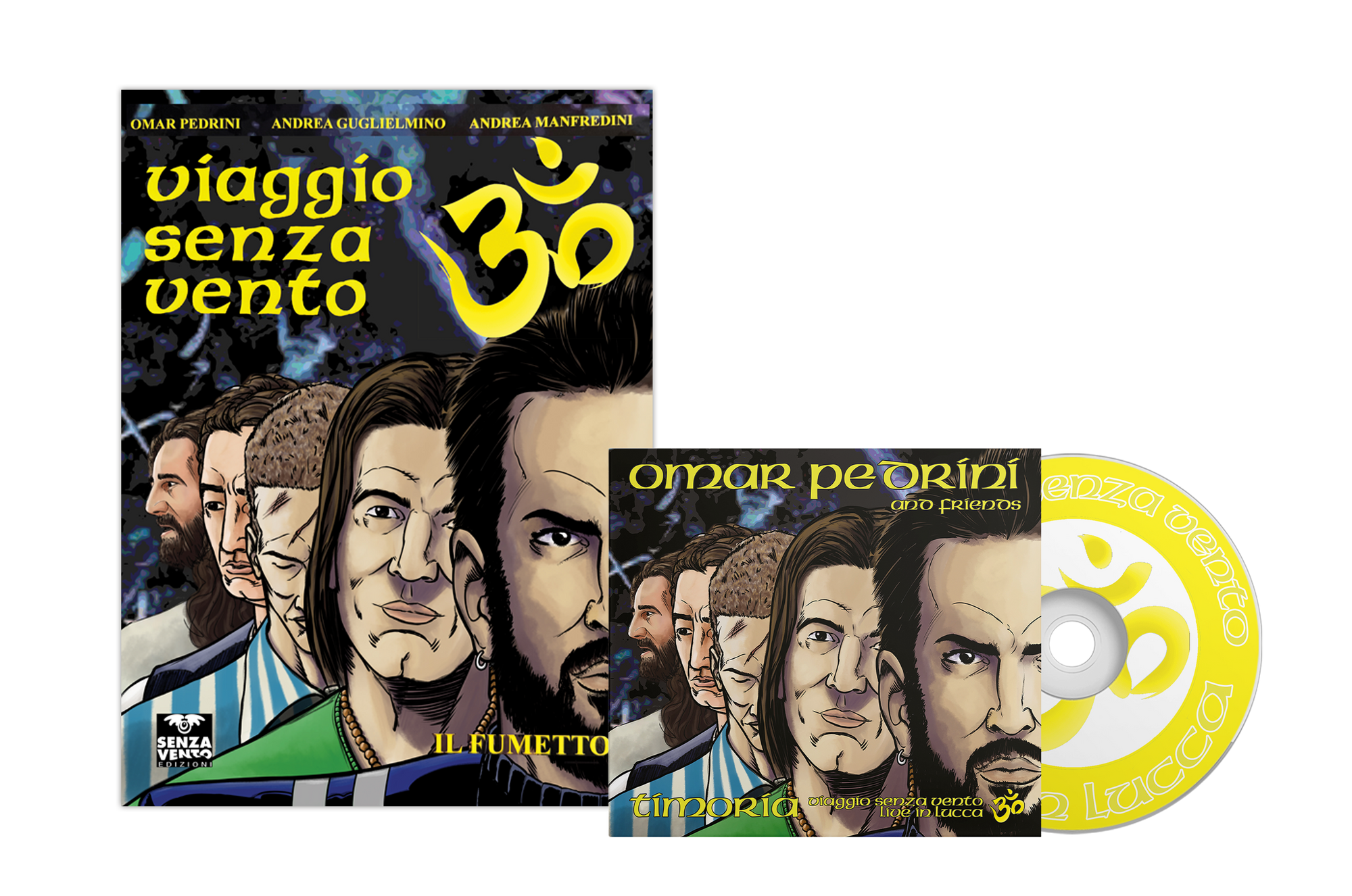 Viaggio Senza Vento - Live In Lucca | CD Numerato + Fumetto