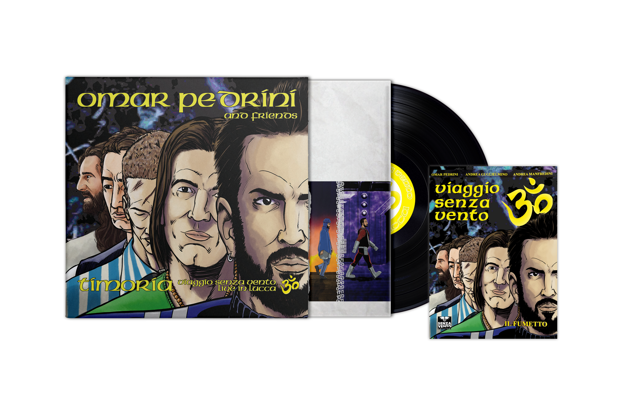 Viaggio Senza Vento - Live In Lucca | Vinile Numerato + Fumetto