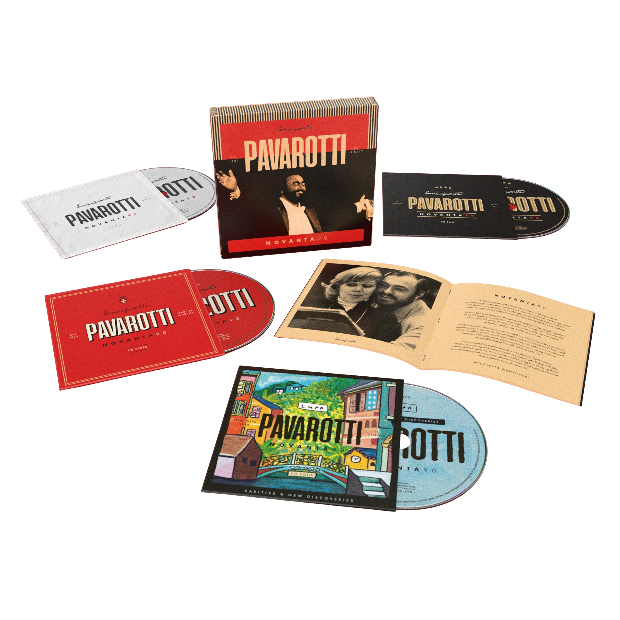 Novanta | 4 CD Box Set Limited Edition