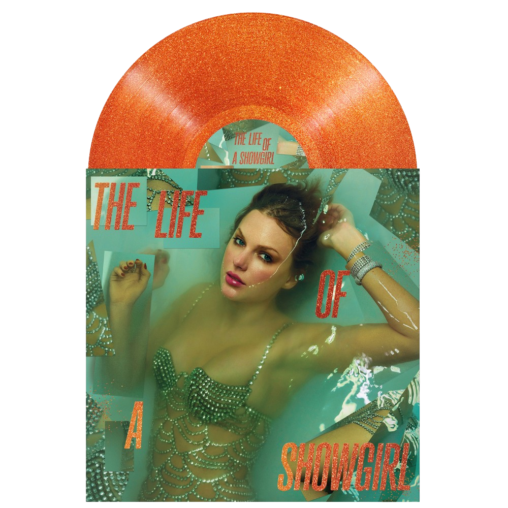 THE LIFE OF A SHOWGIRL | Vinile Sweat And Vanilla Perfume Portofino Orange Glitter
