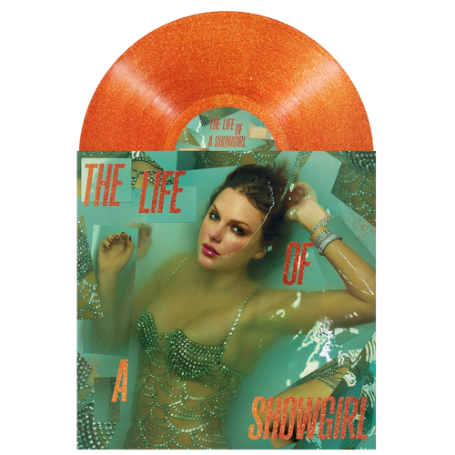 THE LIFE OF A SHOWGIRL | Vinile Sweat And Vanilla Perfume Portofino Orange Glitter