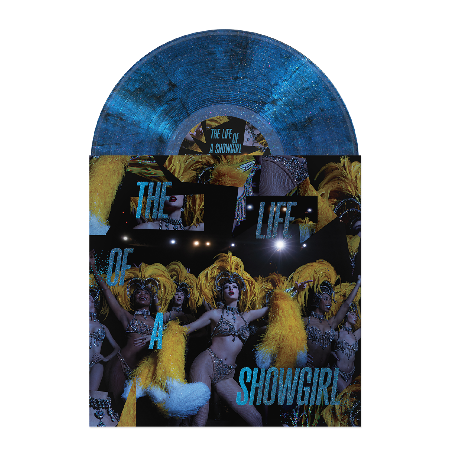 THE LIFE OF A SHOWGIRL: Baby, That's Show Business Edition | Vinile Lakeside Beach Blue Sparkle