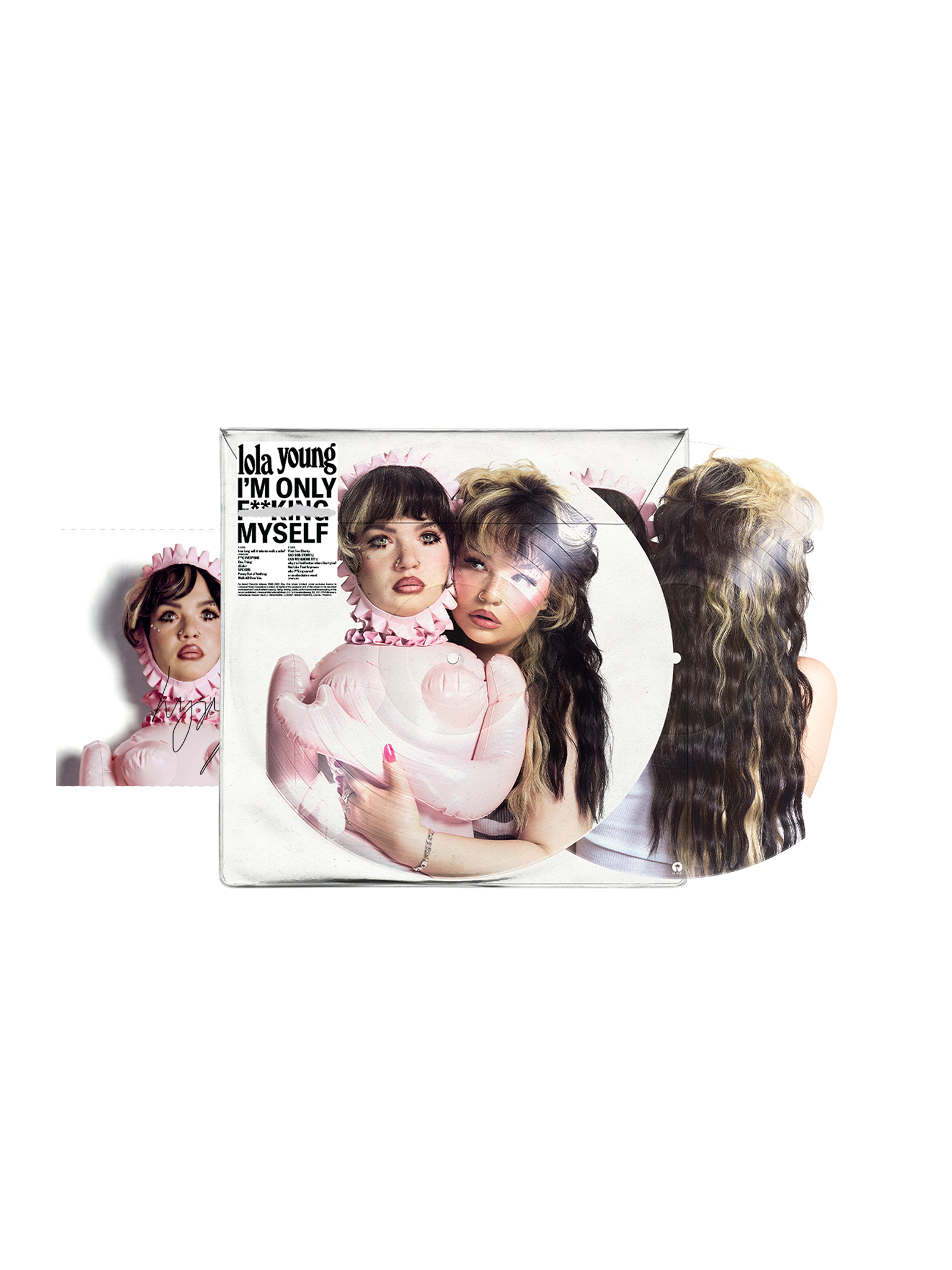 I'm Only F**king Myself: The ''Walk All Over You'' Edition | Picture Disc + Card Autografata