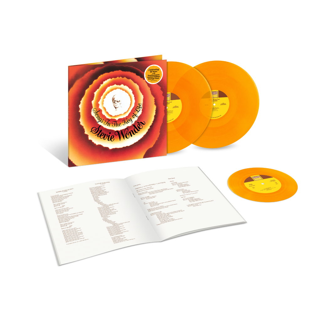 Songs In The Key Of Life (50th Anniversary) | Doppio Vinile Colorato + Vinile 45 giri Colorato