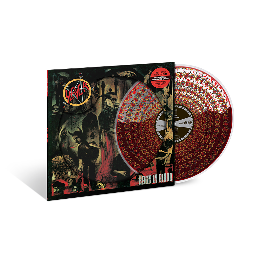Reign In Blood (40th Anniversary) | LP Zoetrope ''Blood'' Filled