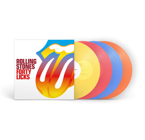 Forty Licks | Box 4 LP Colorati