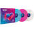 Eurovision Song Contest Vienna 2026 – cofanetto vinile 3 LP limited edition, con tre dischi colorati (azzurro, rosa e bianco) e copertina con grafica cuore multicolore su sfondo sfumato.
