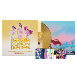 Kpop Demon Hunters (Soundtrack from the Netflix Film) | LP Golden Edition cover