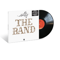 LP vinile nero copertina bianca con scritta dell'album raccolta con il best of dei the band