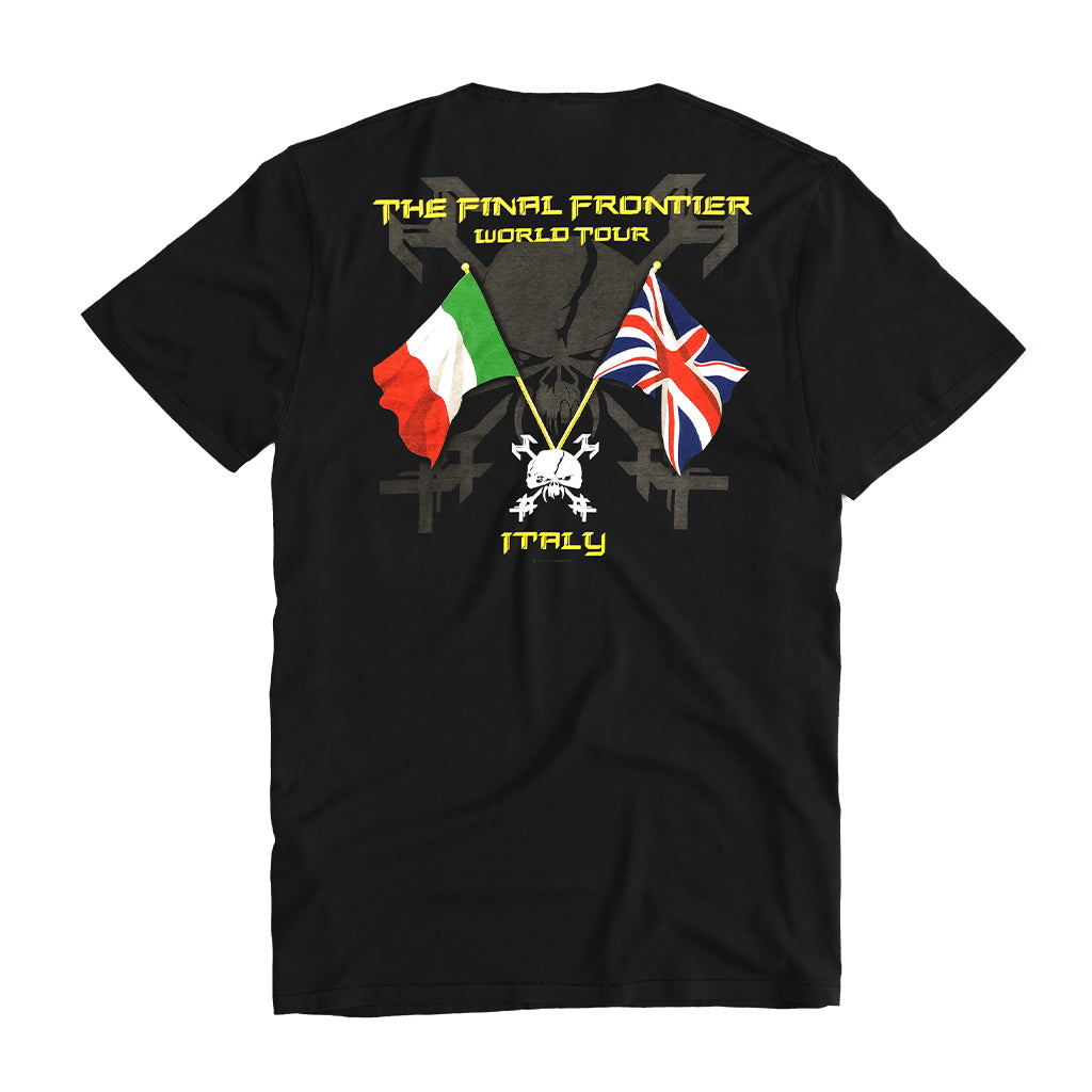T-shirt Iron Maiden The Final Frontier – Ufficiale, Nera, Cotone, Taglie S-XXL