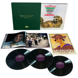 Puccini: Turandot | 3 LP + Libro Deluxe Limited Edition cover