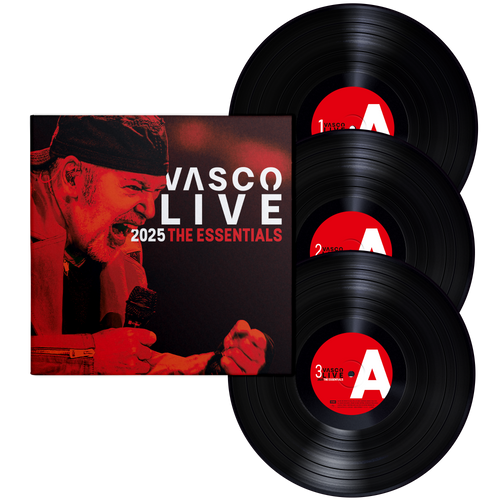 VASCO LIVE 2025 – THE ESSENTIALS | 3LP Box Set Numerato