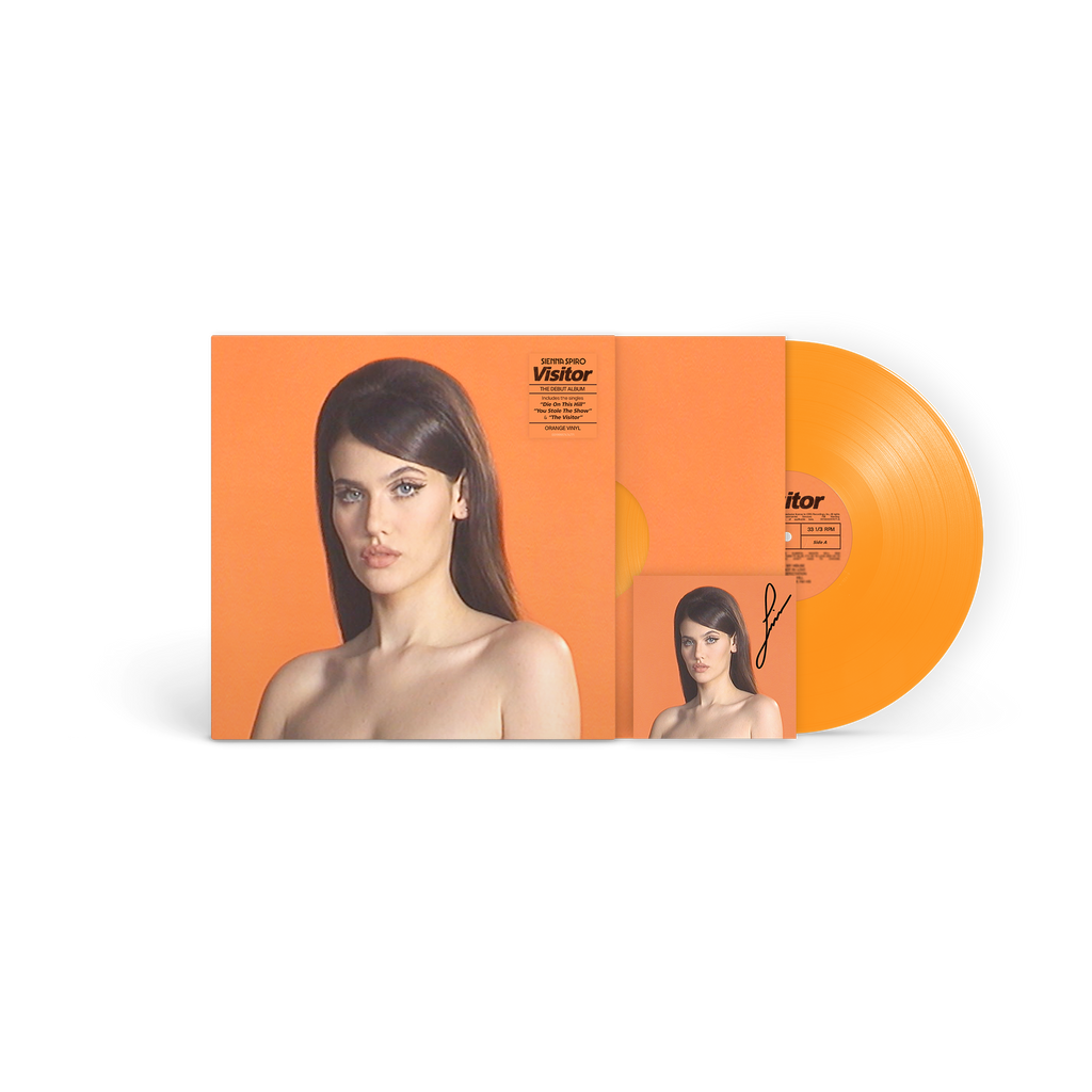 Visitor | Vinile Tangerine + Card Autografata