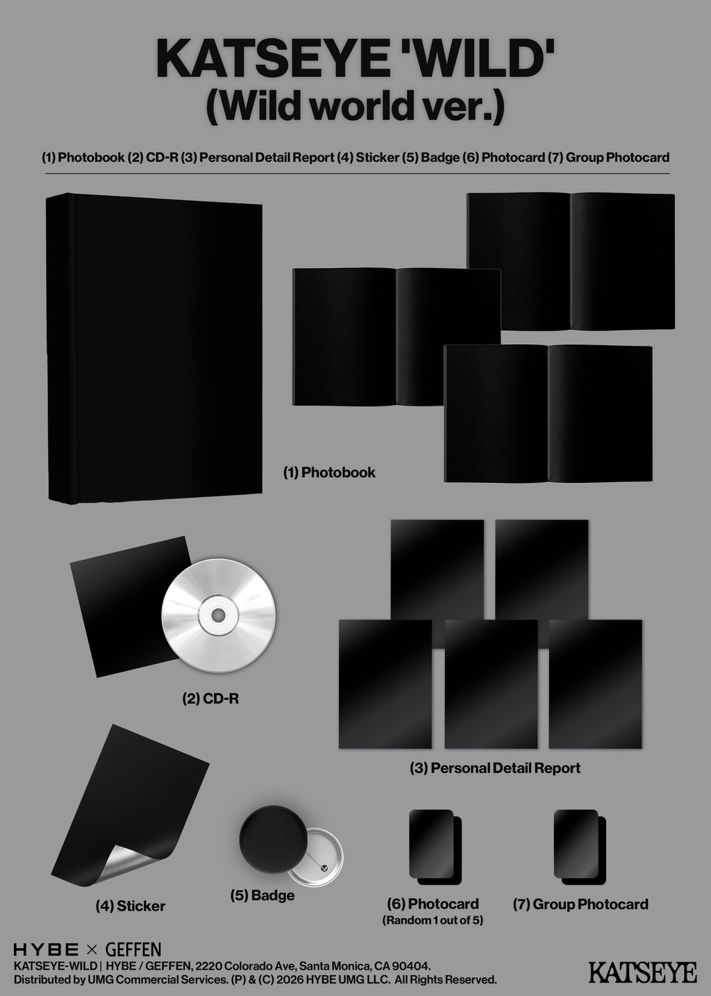 WILD | CD Standard (Wild World ver.) + Card Autografata