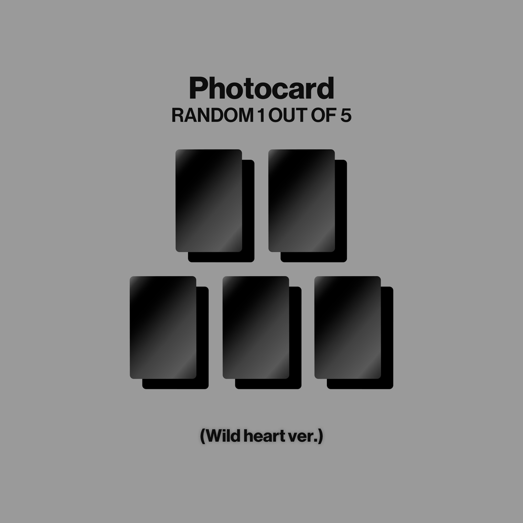 WILD | CD Standard (Wild Heart ver.) + Card Autografata