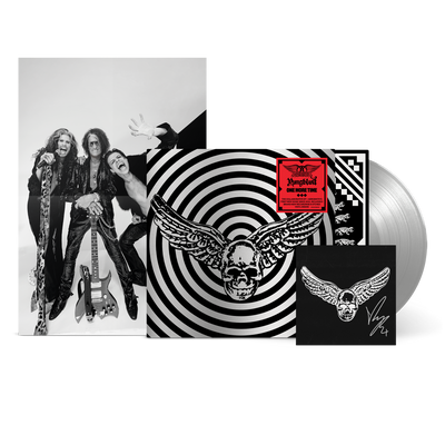 one more time vinile argento copertina altenrativa nuovo ep degli aerosmith e yungblud