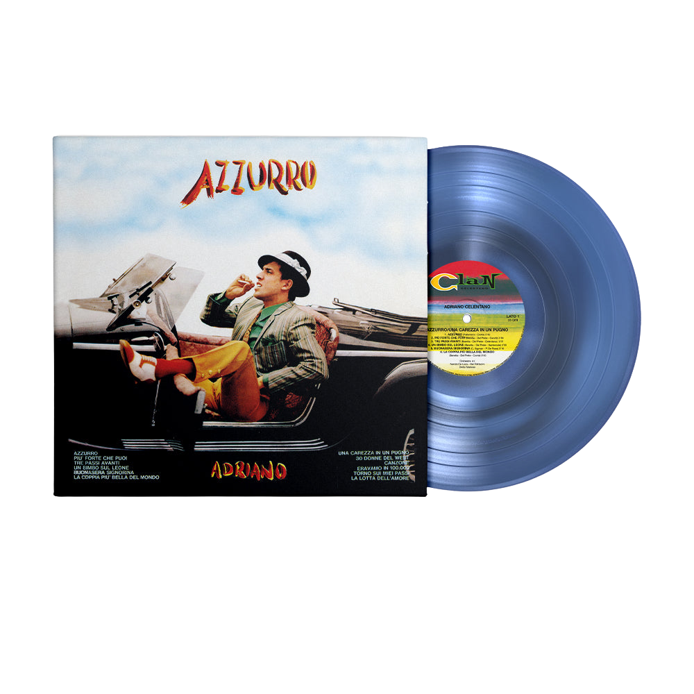 Adriano Celentano, Azzurro | Vinile Colorato Numerato 1
