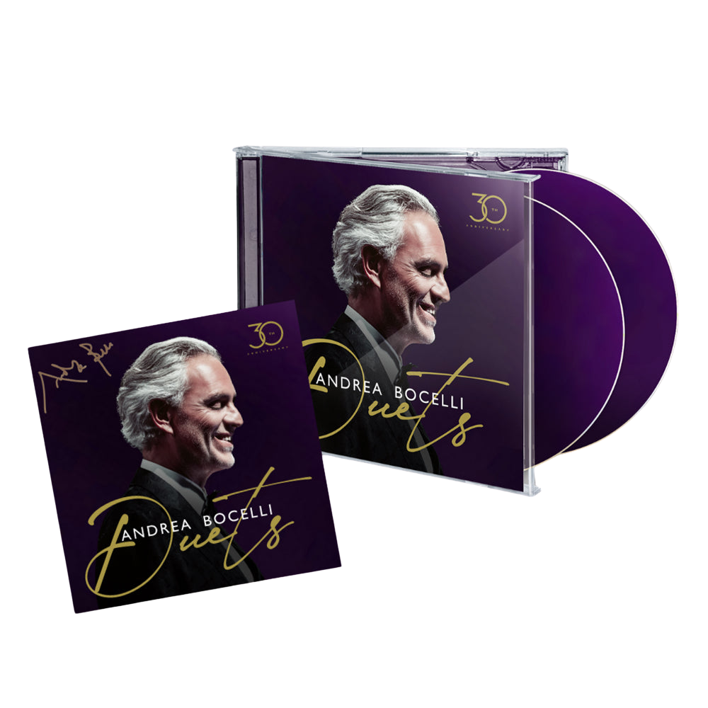 Andrea Bocelli, Duets | Doppio CD + Card Autografata 1