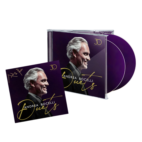 Andrea Bocelli, Duets | Doppio CD + Card Autografata 1