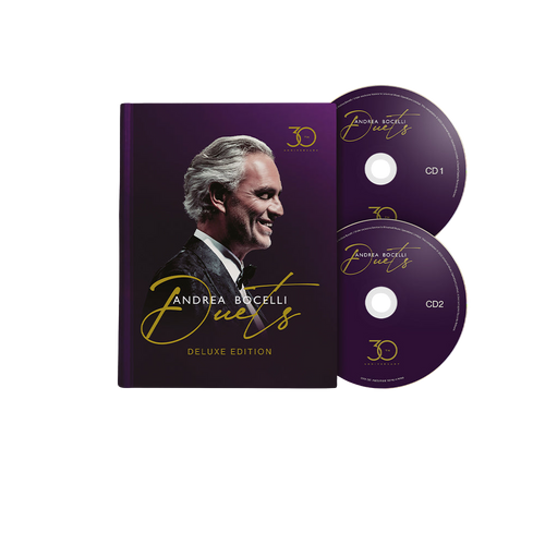 Andrea Bocelli, Duets | Doppio CD Deluxe + Libro 1